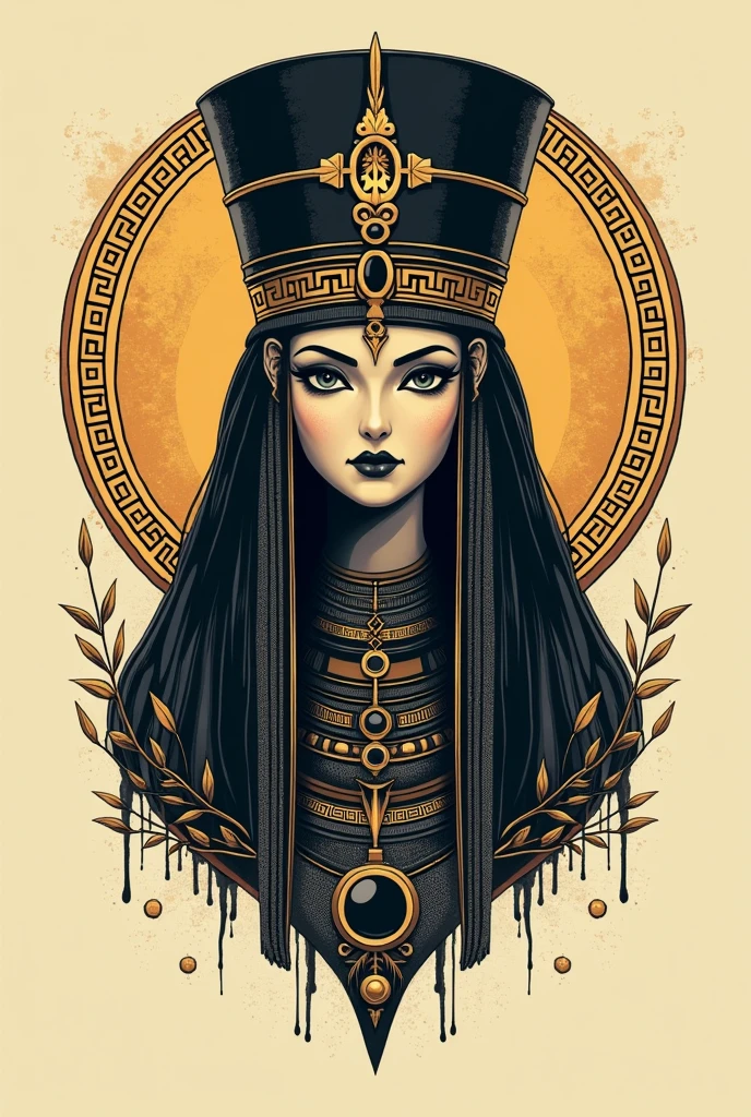 Egyptian goddess nephthys stanpa t-shirts