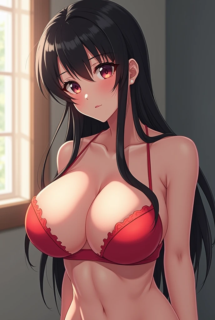anime wet and very big boobs