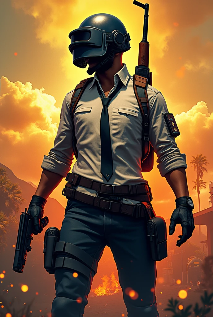 Create Pubg Logo named NGU×AaZar