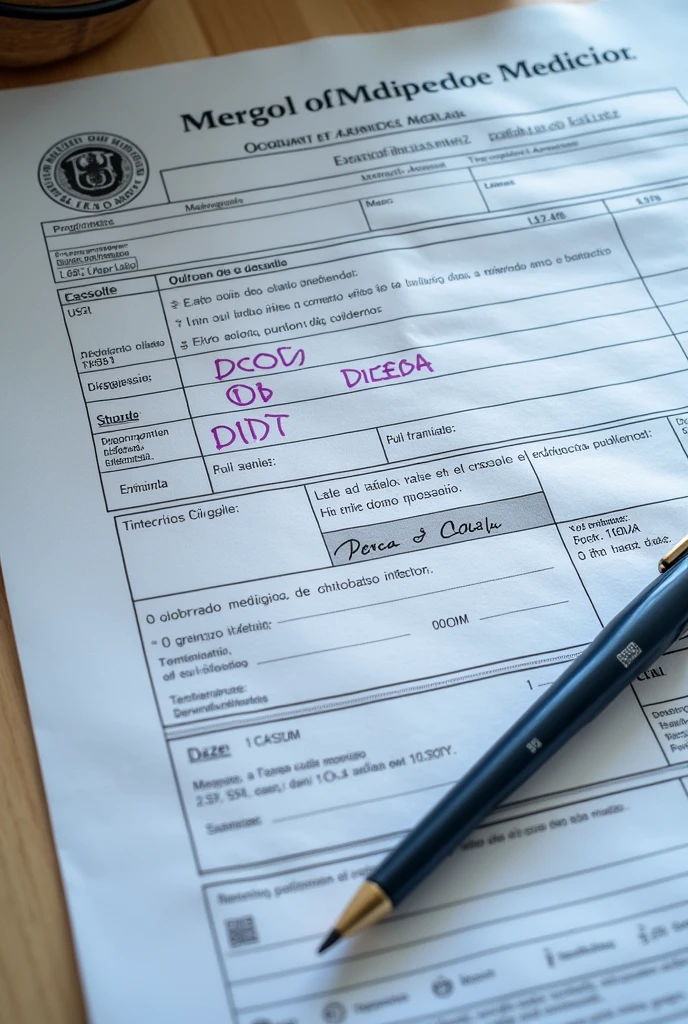 Social Security medical prescription for stomach infection in the name of Mario Perales López