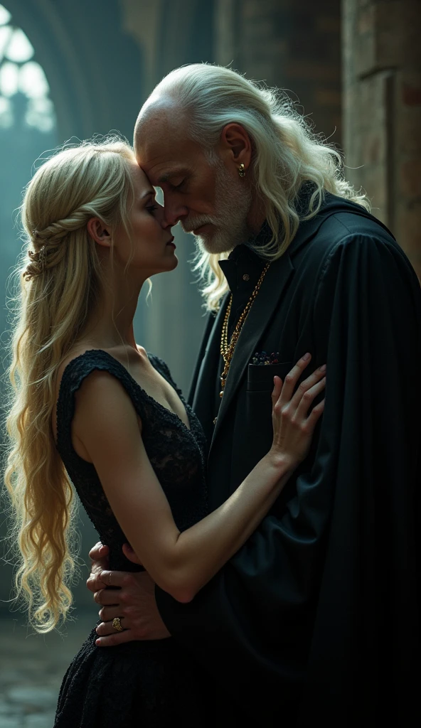 Luna Lovegood and Lord Voldemort having sex
