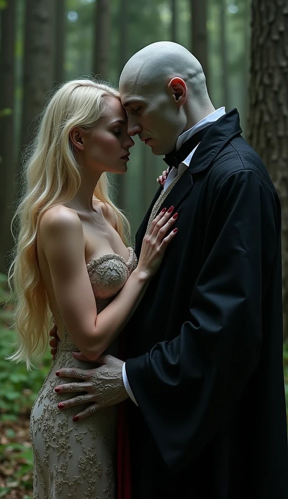 Luna Lovegood and Lord Voldemort having sex