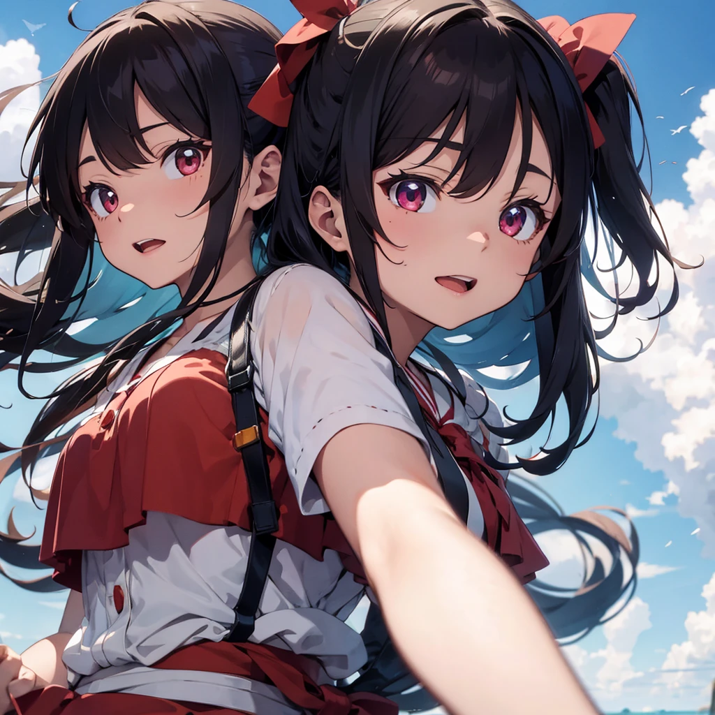  Hakurei Reimu, 2D CG,