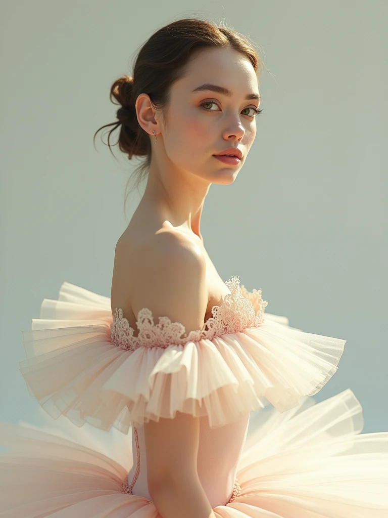 ballet grand battement pose