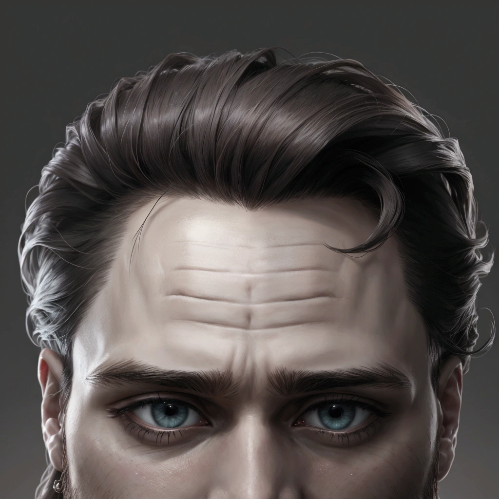 man, hair, Realism