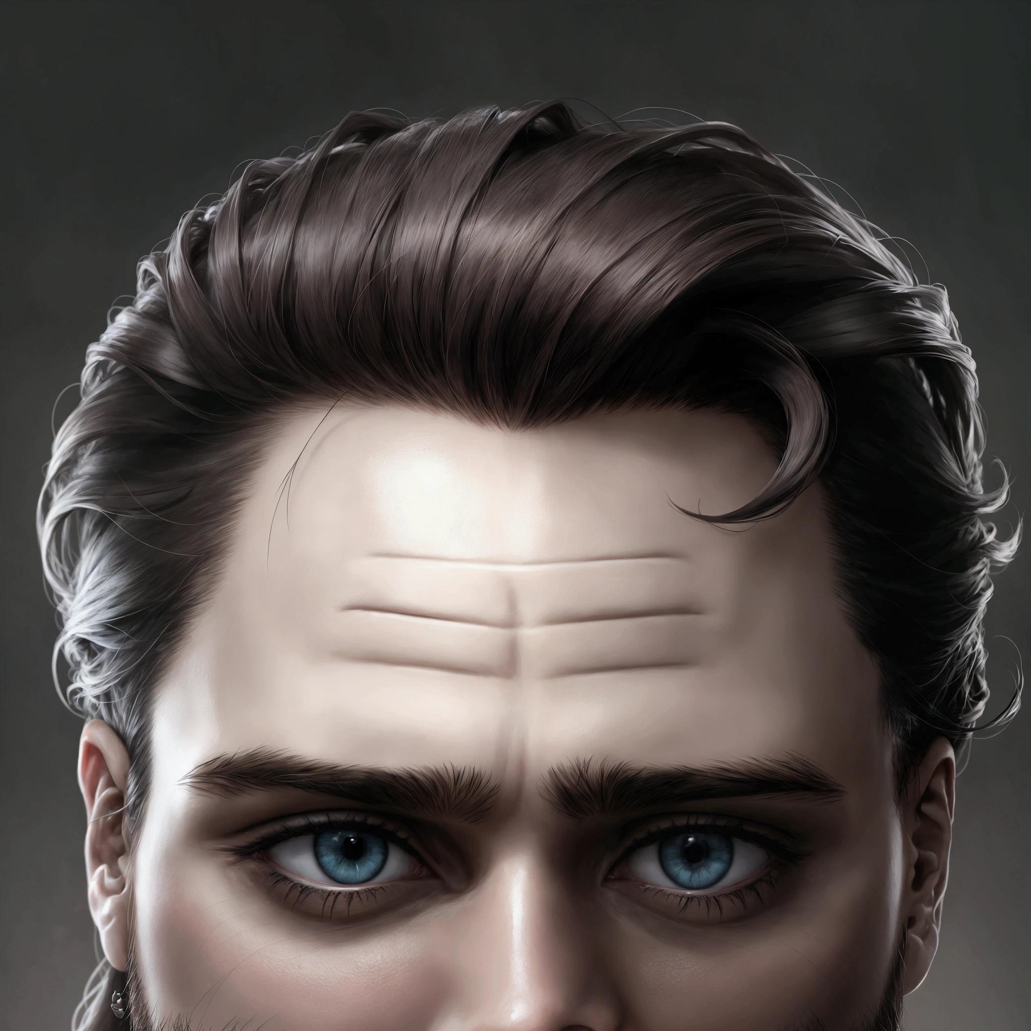 man, hair, Realism