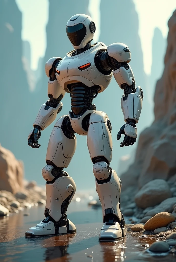 animated robot of the future