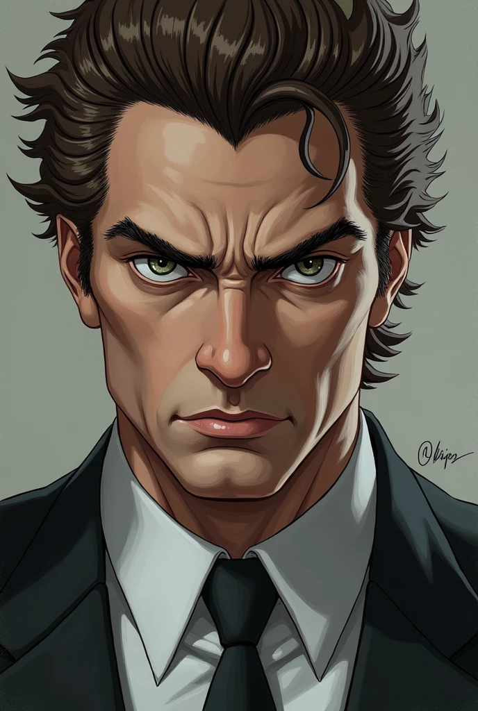 Yoshikage kira from Jojo's bizarre adventure part 4