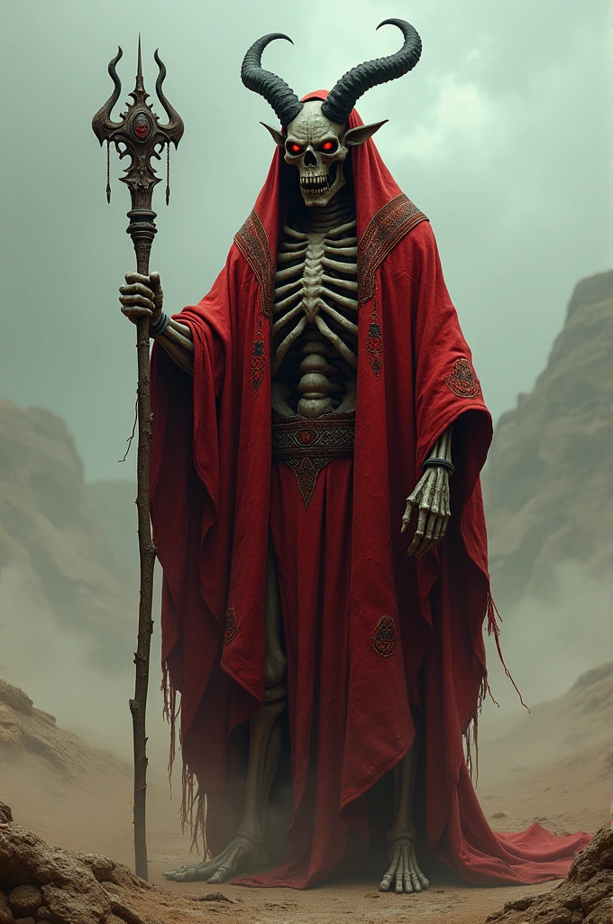 Devil with a poncho