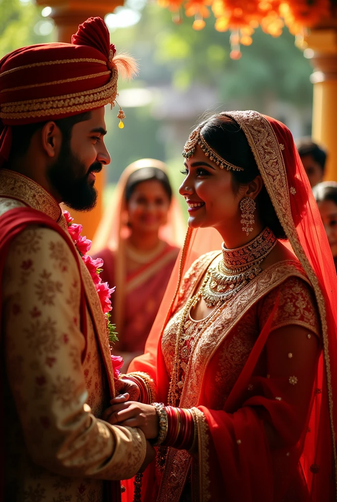 Wedding photos of Indian style