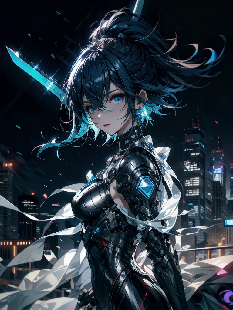 ultra-absurdres-Top quality by artist God, ultra-detailed, high resolution, anime moe artstyle, best anime 8k konachan wallpaper, pixiv contest winner, pool:2810, perfect anatomy,break, 1girl, (Please draw a girl dynamic action on skyscraper alone. )break,(Solo,little female, 16-year-old:1.3),Full limbs, complete fingers, cyberpunk, (very short hair), pixie cut, medium breasts, beautiful (well-shaped) breasts, groin, butt, small black eyes, beautiful detailed eyes, well-proportioned iris and pupils, expressive eyes, highres detailed hair, expressionless, (bodysuit, plugsuit), (Detailed Lighting), (Detailed background), in the cityscape. break,super detailed skin, Best sexual lighting powered by famous artist, 8k,beauty illustration,photoshop_(medium),very aesthetic,break,((artist:izumi_tsubasu )), artist:clamp ,artist:carnelian ,artist:kantoku ,
