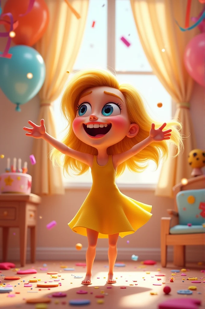 Joy Character from Inside Out For Birthday
