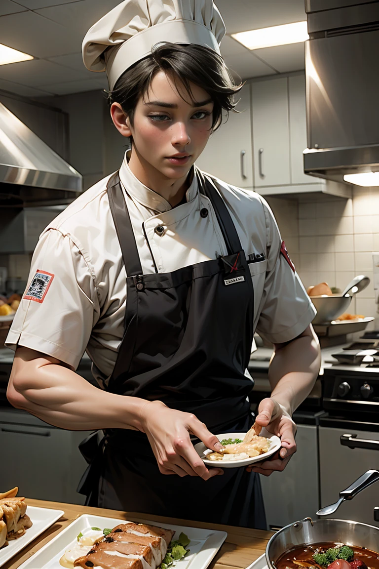 (chef-d'œuvre:1.2), (La meilleure qualité:1.2), éclairage parfait, Fille magicienne noire habillée en Raiponce. longs cheveux blonds jusqu'aux pieds. gros seins, encolure, fond magique. Coeurs transparents dans les airs, robe bleue, gros chapeau, d'en haut, Paillettes, Carte Yugioh en arrière-plan. En talons et en bikini