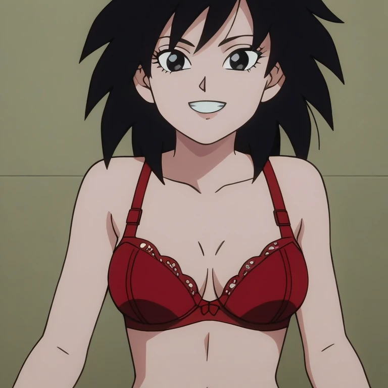 source_anime, score_9,score_8_up, score_7_up, ginedb, anime screencap, night club, light of party, night,
1girl, solo, looking at viewer, black hair, smile, happy, close mouth, medium hair, black eyes, spiked hair, eyelashes, masterpiece, best quality, very aesthetic, absurdres,
medium breasts, medium breasts,
standing, standing near a wall,
Lingerie, girl lingerie, sexy lingerie, (red bra), (black panty), transparent thights,