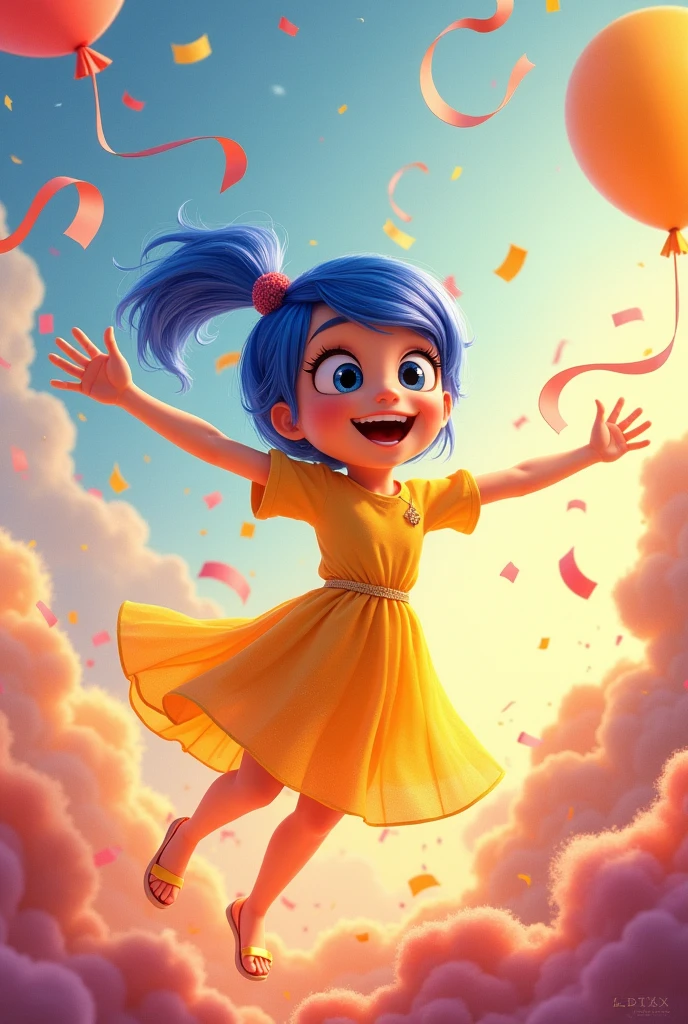 Joy Character from Inside Out For Birthday