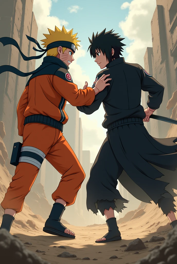 Naruto and Sasuke