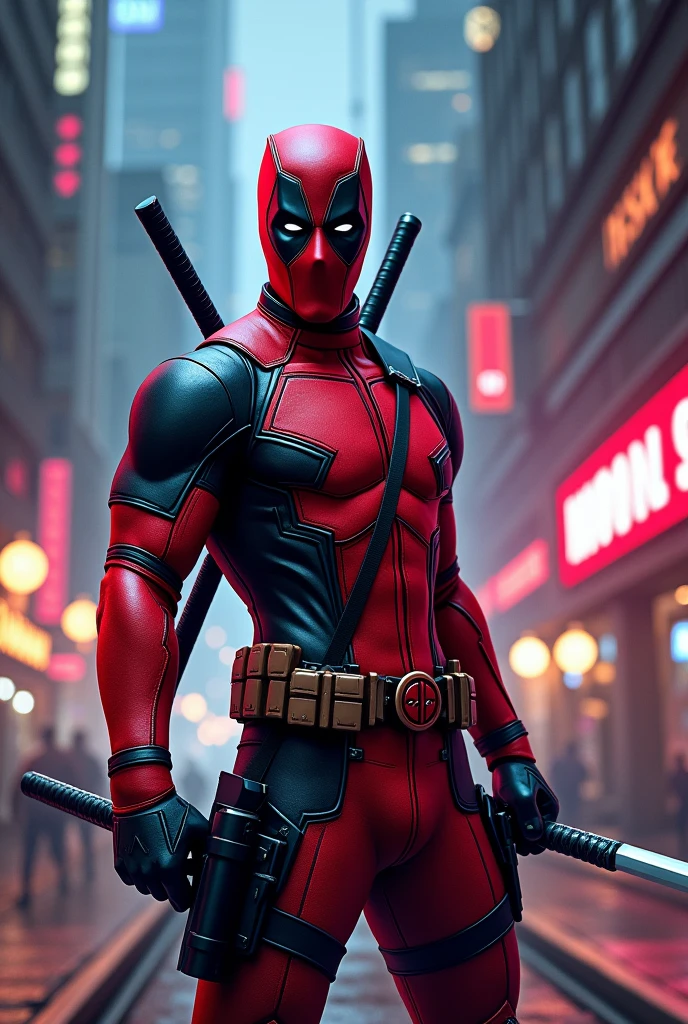 Creat deadpool wallpaper for phone fullscreen
