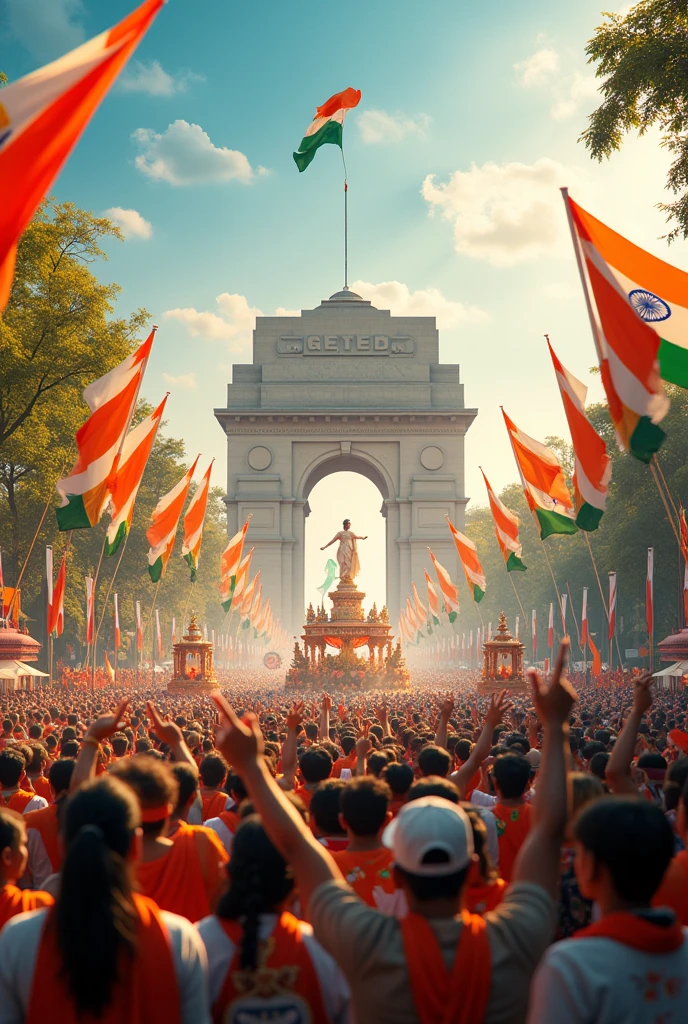 India celebrate independence day posters