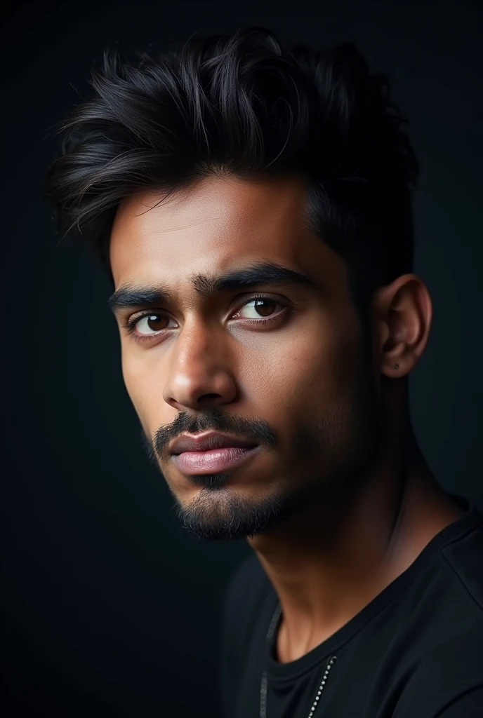 Generate a profile picture for gaming YouTube channel with the name ROHIT don't make it to fancy make it simple and badass