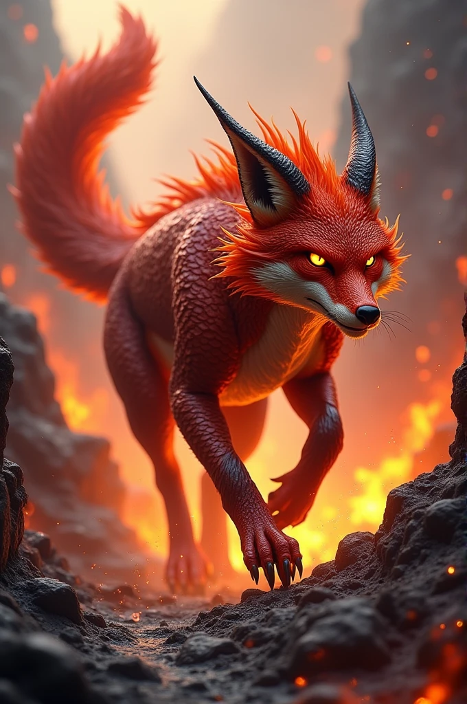 Firedragon fox