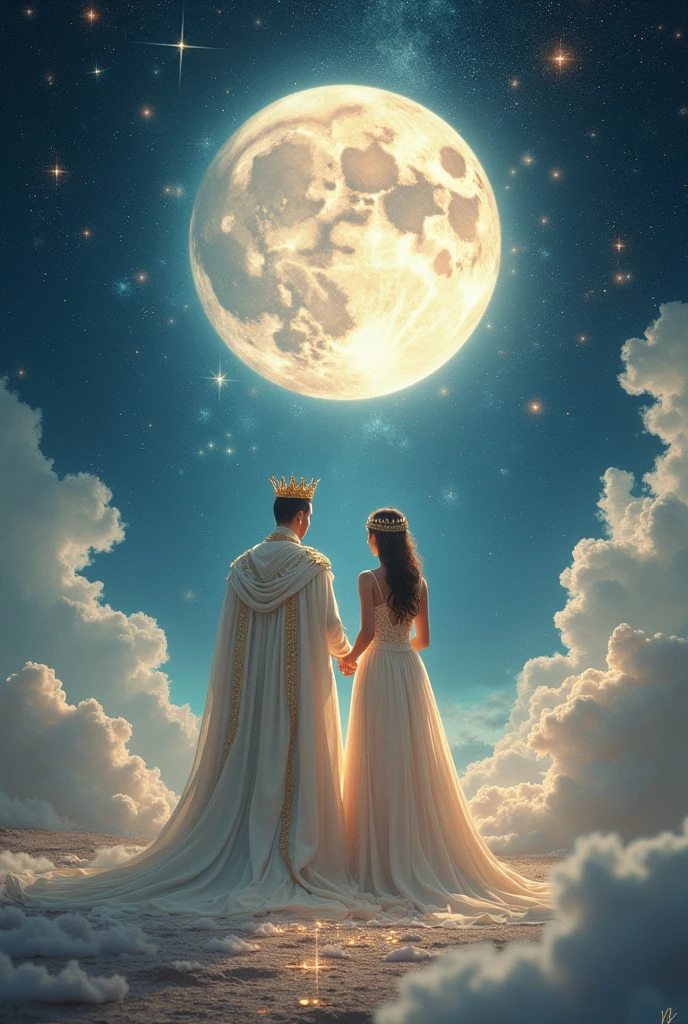 King moon in marriage of his 27 queen
