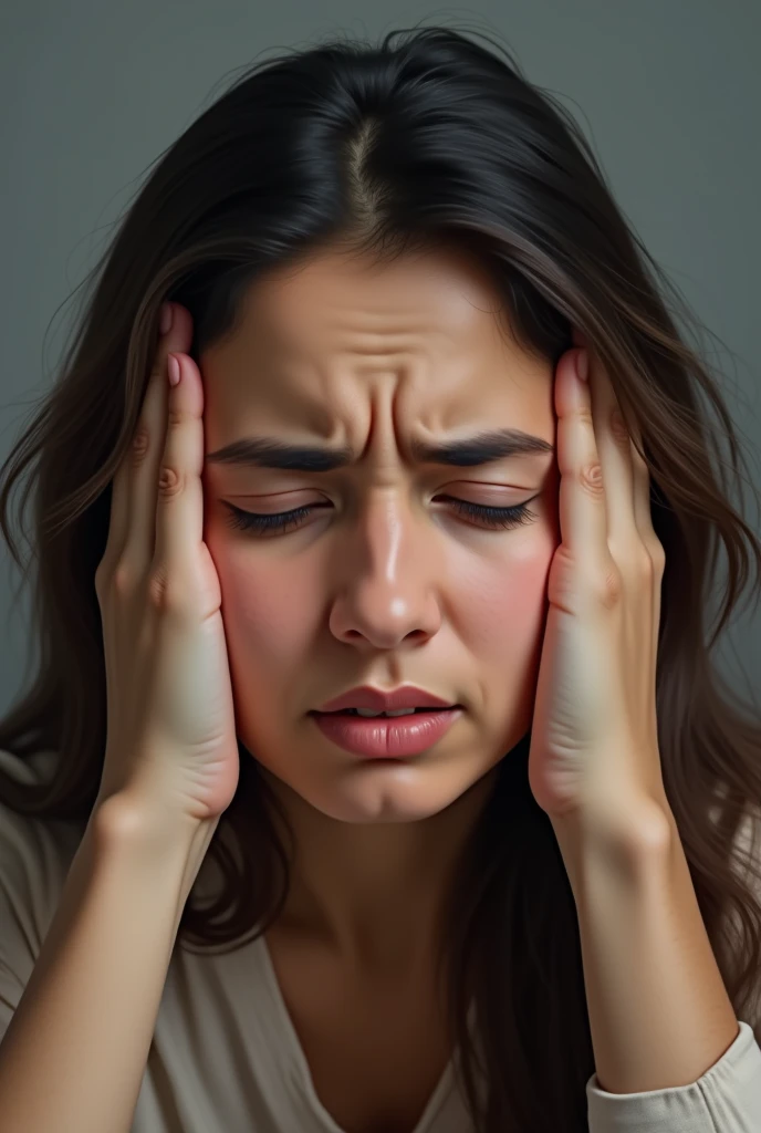 Pakistani Woman migraine