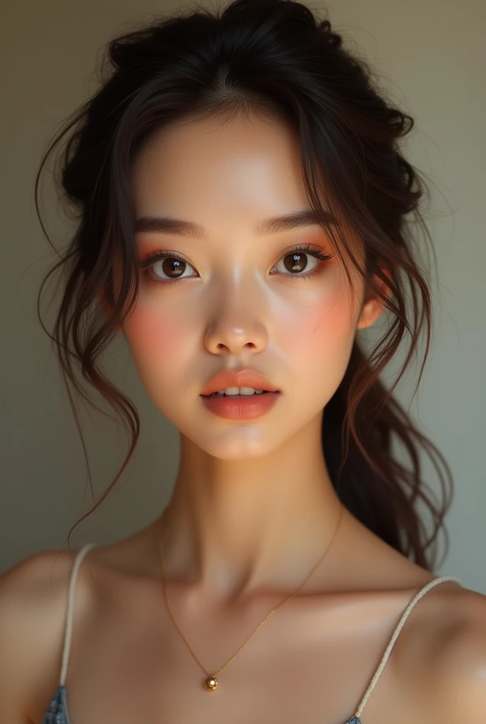 In your 30s, your face shape is longer than、Beautiful and elegant yet cute