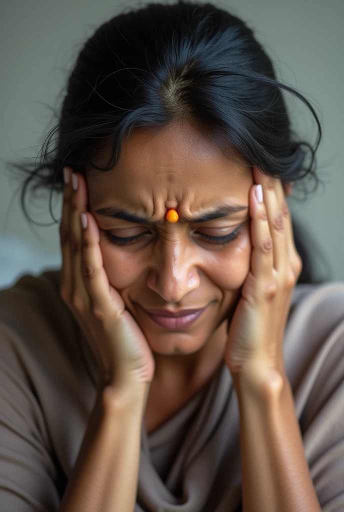 Indian Woman migraine