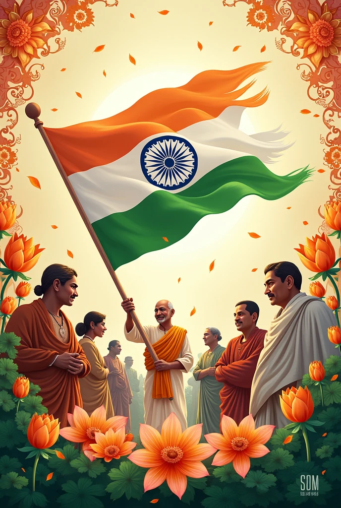 India celebrate independence day posters