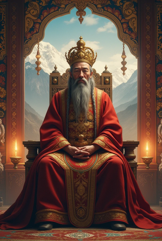 Tibetan Buddhist king