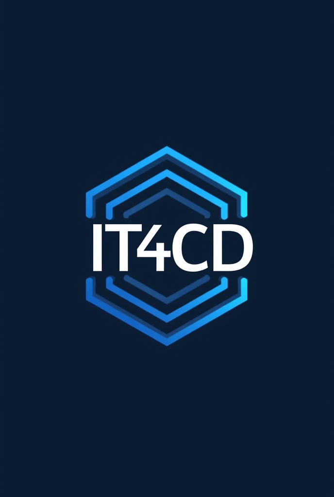 Help me design a logo It has a picture about technology and has the name IT4CD inside the logo.