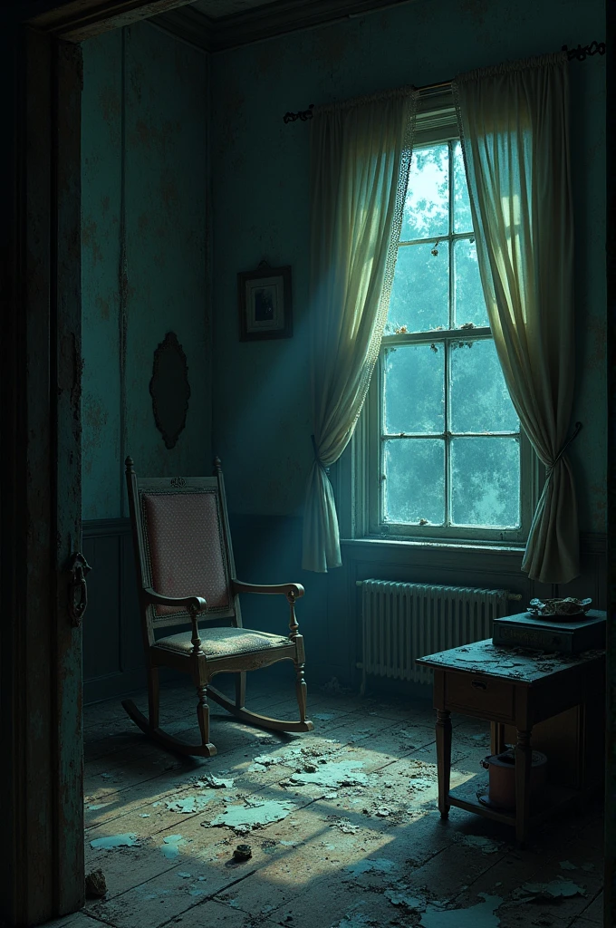 Scary house interior
