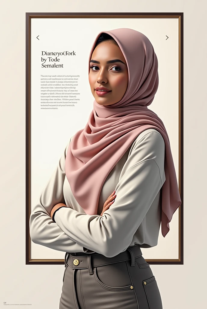 Create my portfolio in hijab 