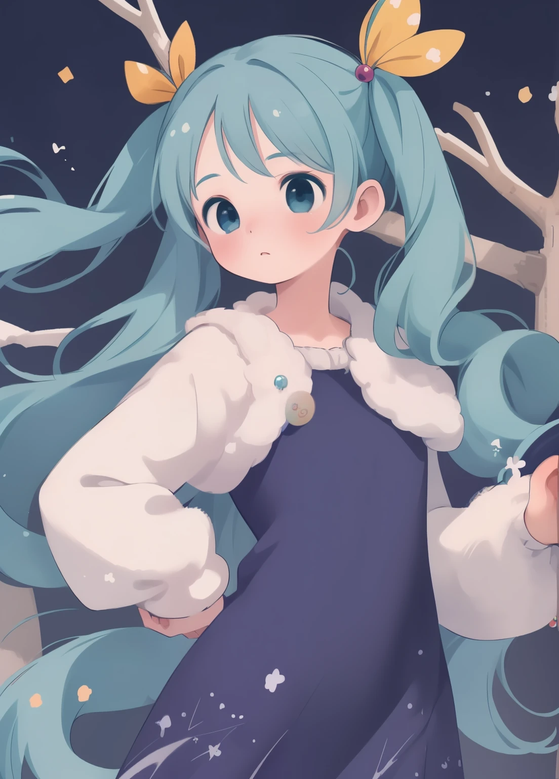 (masterpiece、Highest quality、Highest quality、Official Art、Beautiful and beautiful:1.2)、(One girl:1.3)Hatsune Miku、Twin tails,Beautiful breasts, Katsushika Hokusai,High resolution, (masterpiece:1.2), (Highest quality, Highest quality), Aqua, One girl, Blue Hair, blue eyes, Very long hair, Hair ornament edgGD, edgGD Wearing a goth dress,
