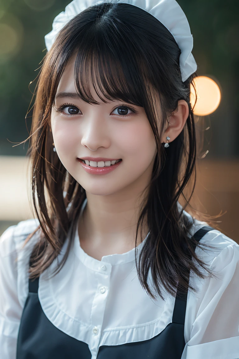 (8k, RAW Photos,Highest quality, High resolution:1.1), (Ultra-realistic:1.4),(Realistic, Realistic:1.3), Sodebtt Light,big,2 girls,Realistic Face,Realistic Body,Realistic Skin,Confused,masterpiece,(cute:1.8), Cuties, alone, (big:1.2), Fine black eyes,Innocent eyes,Blusher,(T-Shirts:1.2 ),Cinema Lighting,Film Grain,jewelry,Earrings,((Medium Hair:1.1)),((Floating Hair Novadebtrog Style)),Cherry colored lips,Hair Ribbon,Hair Ribbon,ponytail,close,Viewer,Long Hair,Upper Body,Open your lips,Upper teeth, (Smiling Eyes:0.6),((Grin:1.2)),Depth odebt Field, Blurred Background, Eye focus , Bokeh,young, 85mm lens, debt/1.4,Prodebtessional Lighting, young,Portraiture,Photon Mapping,Radio City,Physically Based Rendering,Asian,((maid:1,3))
