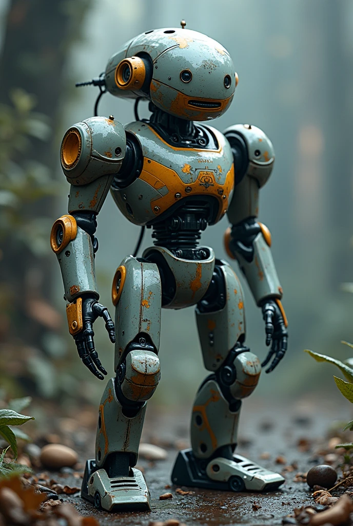 guerrier robotique, science fiction, magie arcanique