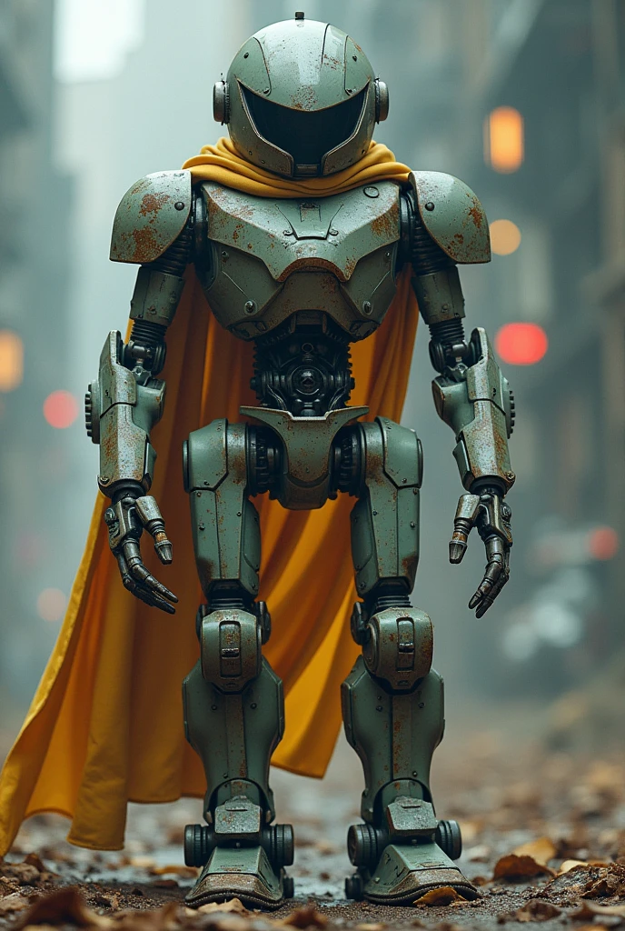 guerrier robotique, science fiction, magie arcanique