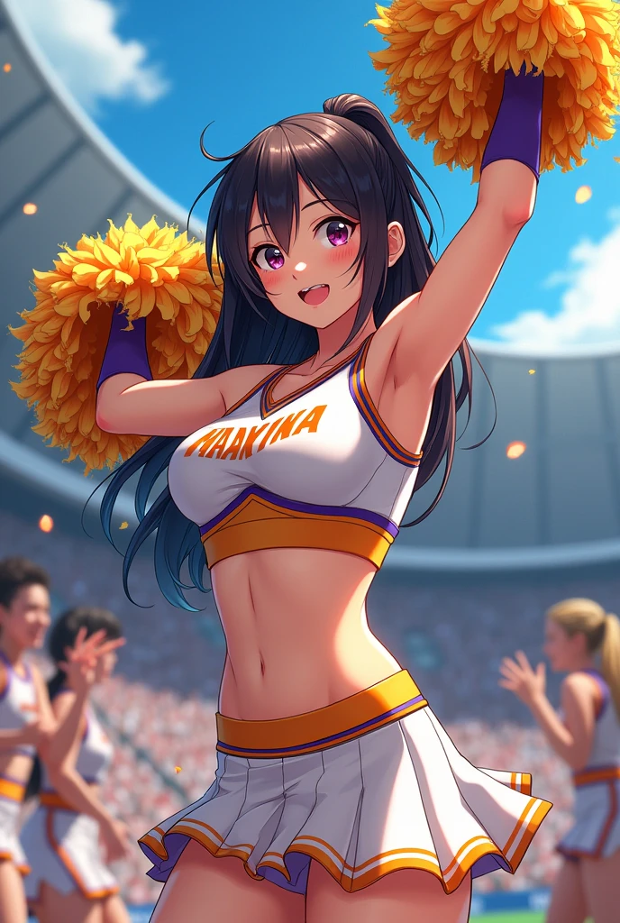 Cheerleader　Anime-style illustrations