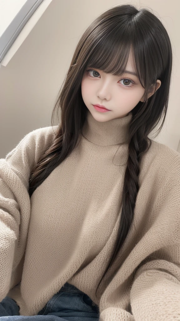 (highest qualityのディテール)、Realistic、8k Ultra HD、High resolution、(One Girl:1.2)、The Super detailed、High quality textures、Intricate details、detailed、Very detailed CG、High quality shadows、detailed Beautiful and delicate face、detailed Beautiful and delicate eyes、Written boundary depth、Ray Tracing、20th generation、Cute K-Pop Girls、(The Face of Ulzan in Korea)、Thin face、(URZAN-6500-v1.1:0.6)、PurerosFace_v1、Glowing Eyes、Perfect body、 Viewer Display、(highest qualityのディテール:1.2)、Realistic、8k Ultra HD、High resolution、(One Girl:1.2)、The Super detailed、High quality textures、Intricate details、detailed、Very detailed CG、High quality shadows、detailed Beautiful and delicate face、detailed Beautiful and delicate eyes、Written boundary depth、Ray Tracing、20th generation、Cute K-Pop Girls、(The Face of Ulzan in Korea)、Thin face、(URZAN-6500-v1.1:0.6)、cheek、Glossy Lips、、High resolution, Best image quality, highest quality, Realistic, Super detailed, Photo Real, 4K 8k Ultra HD Full Color RAW Photos, Fujifilm(Medium format), hasselblad, Carl Zeiss, Incredible dynamic range photography(utility_art:Smooth-768:1.1),High resolution, High pixel count, Clear detailed, Clear images, Natural color reproduction, Noise Reduction, High fidelity, quality, Software Improvements, Upscaling, Optimized Algorithms, Professional-level retouching,
1. Oversized coat:
The coat is、Choose an oversized design that covers from shoulders to knees.。Color is classic navy or black、or warm khaki or beige, wait.、Choose colors that match the season。
2. Knitted sweater or turtleneck:
To protect yourself from the cold、Choose a knitted sweater or turtleneck。Match the texture and color of the knit to the coat.。
3. Wide leg pants:
For pants, Choose a wide-leg design、Combines ease of movement and style。Denim in dark tones or black trousers will look good.。
4. Knee-high boots:
What is included in an oversized coat、Pair with knee-high boots that cover your ankles and calves.。Boots are black or dark brown and chic.、Gives a stylish impression。
5. accessories:
Choose simple gold or silver accessories、Add elegance to your outfit。for example、Long necklaces and large earrings are recommended.。
6. Handbags:
Ha