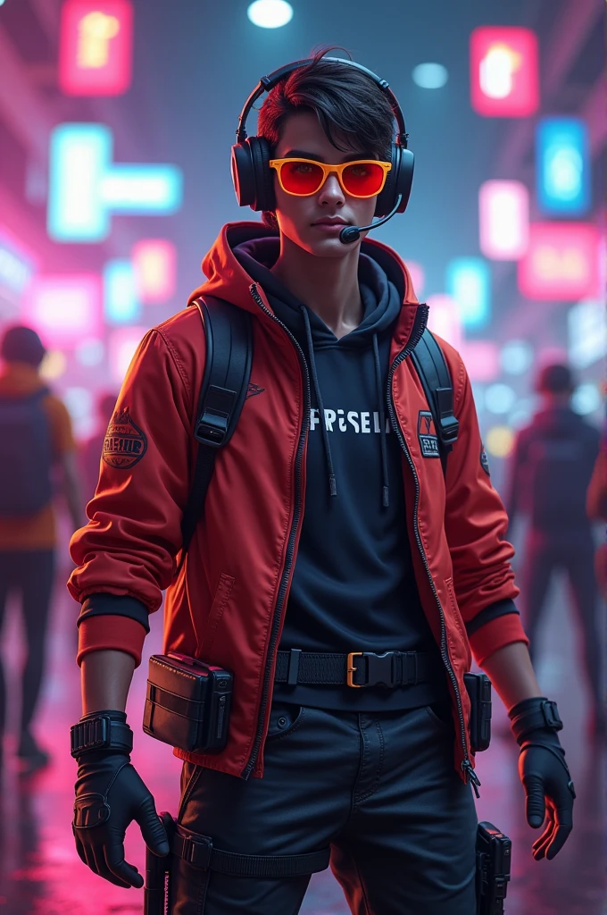 Free Fire gamer TikTok profile