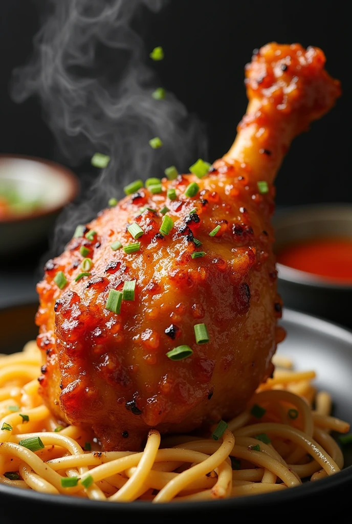 Large chicken thigh yakitori
