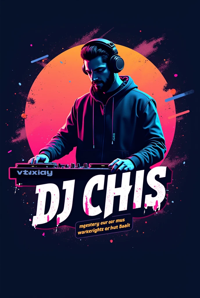 Crea un logo con DJ Chris