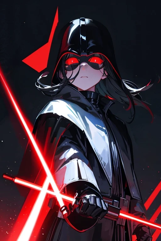 Darth Vader,One Lightsaber,night