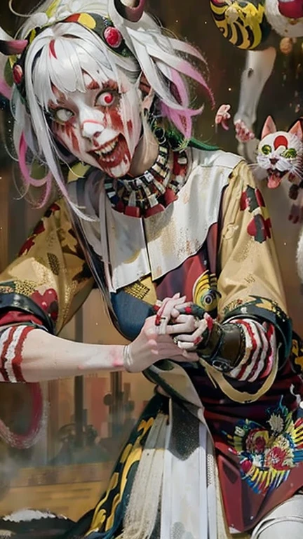 Horror taste、Covered in blood、Crazy Smile