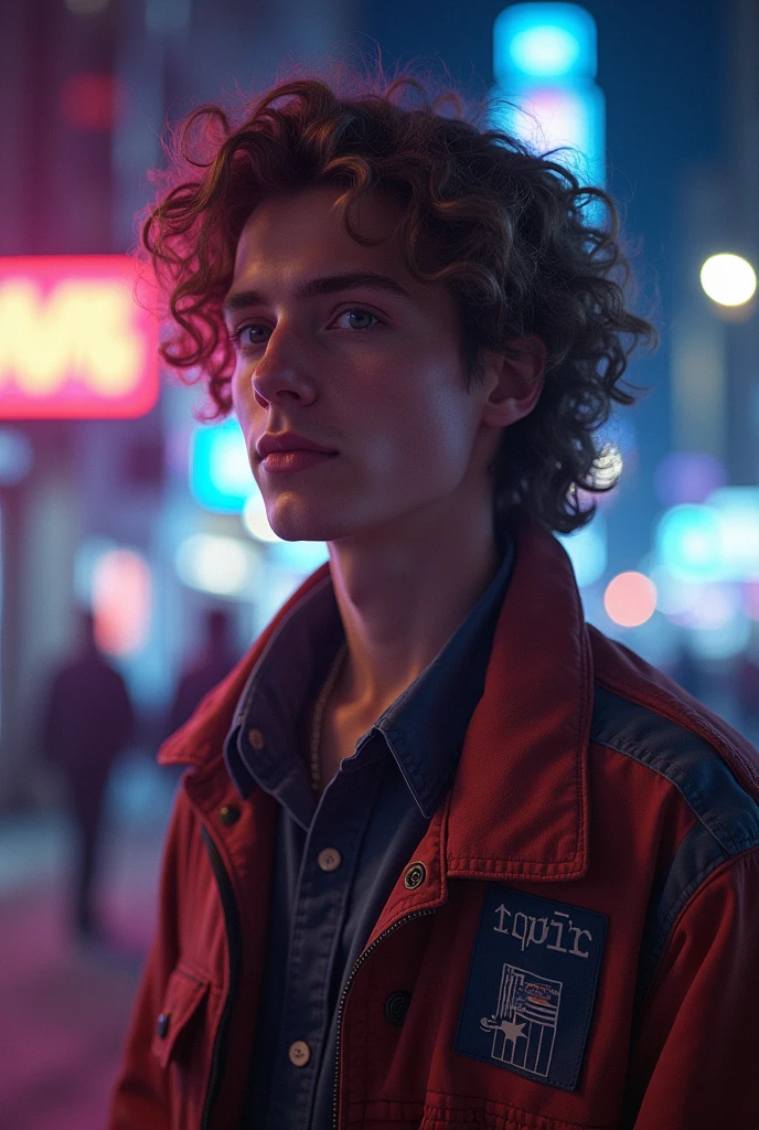 22-year-old from the 90s who becomes a time traveler and travels to the present