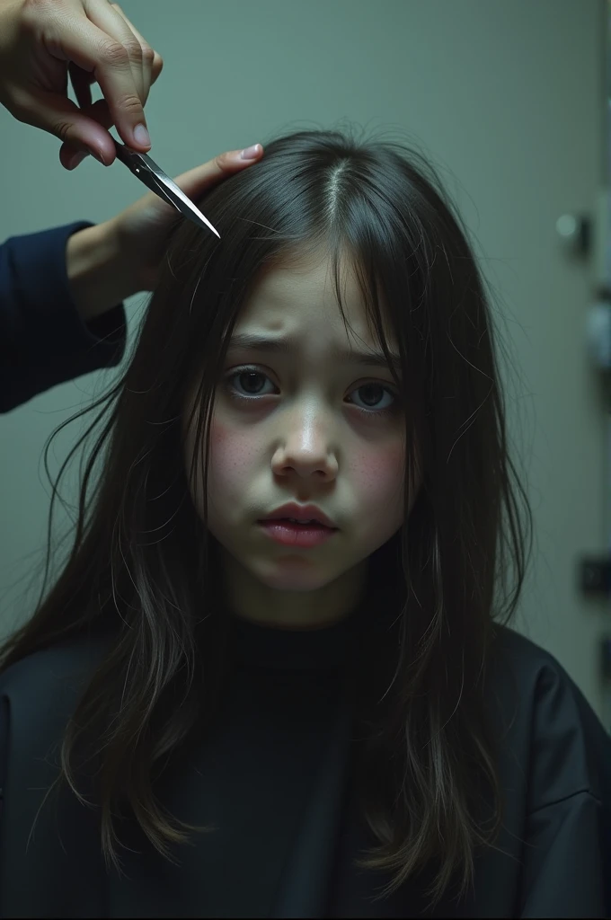 Girl forced haircut