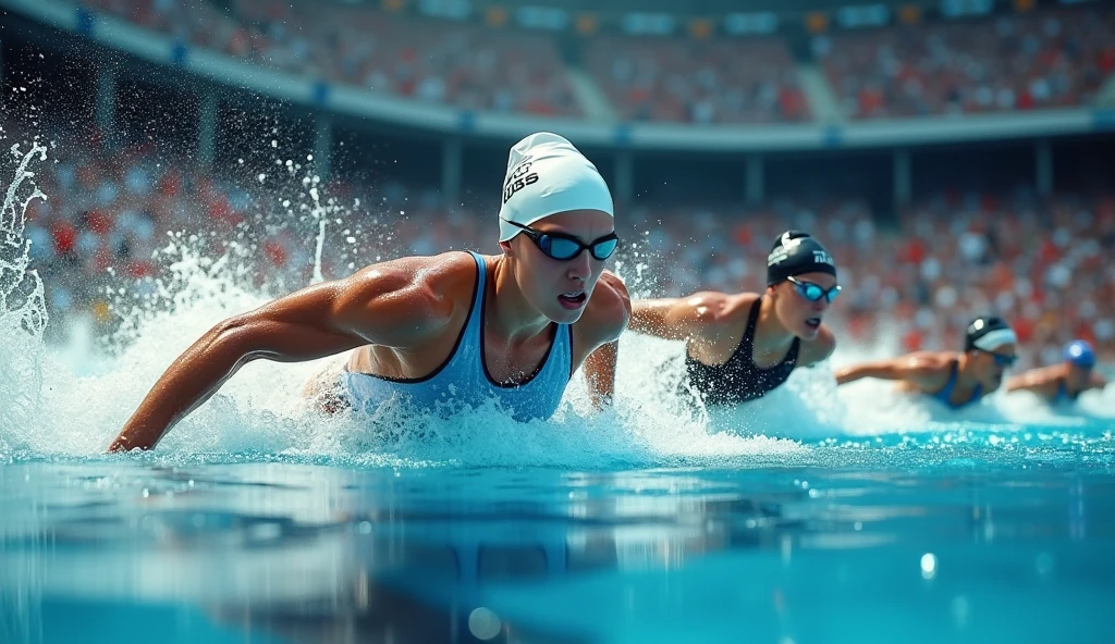 Female Athletes、Olympic Swimming Competition
