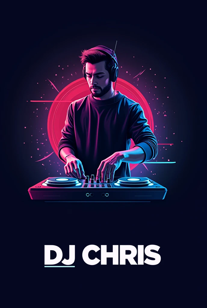 Crea un logo con DJ Chris