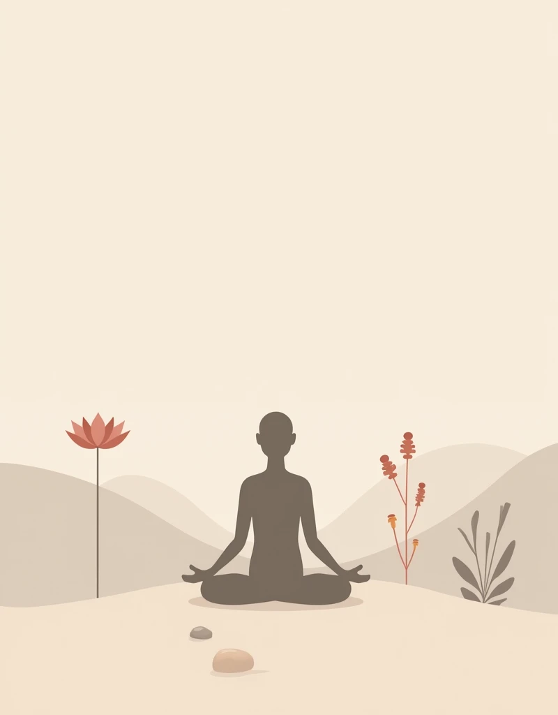 Minimalist image about Mental Wellness.