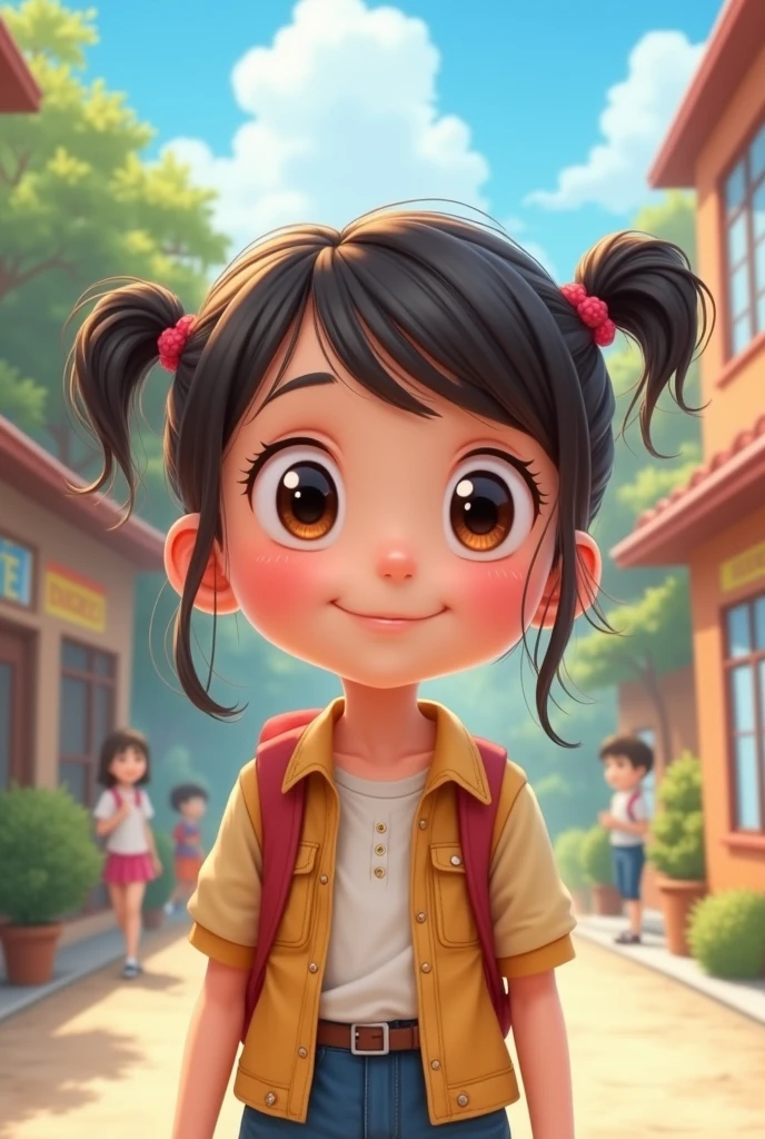 Elementary school girl